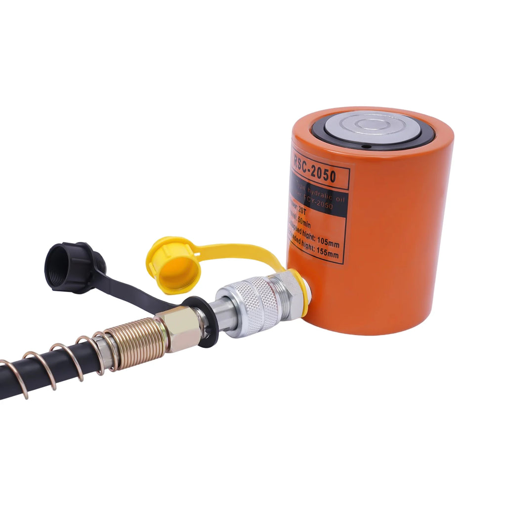 10T/20T Hydraulic Ram Cylinder Jack with CP-180 Hand Pump. Ideal for machinery & shipbuilding, offers reliable lifting.