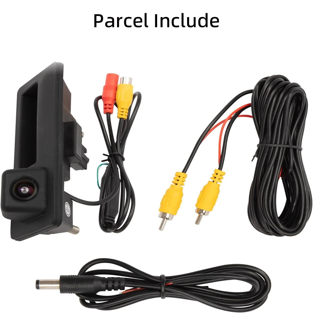 BONROAD 170 Degree Car Rear Camera For Audi A4 B8 Q3 Q5 A5 A8 S5 A3 A6 C7 A7 Volkswagen Parking Backup Trunk Handle Camera