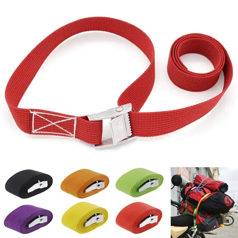 1Meters Buckle Tie-Down Belt Cargo Straps for Car Truck Motorcycle Bike Tow Rope Binding Belt Auto Luggage Bag Fixed Strap