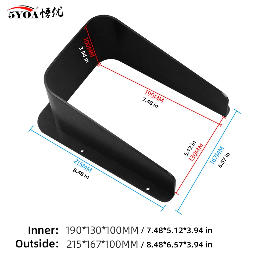 5YOA Outdoor Weatherproof Cover Waterproof Dustproof Sun Protection Shield Universal for RFID Keypad Fingerprint Access Control