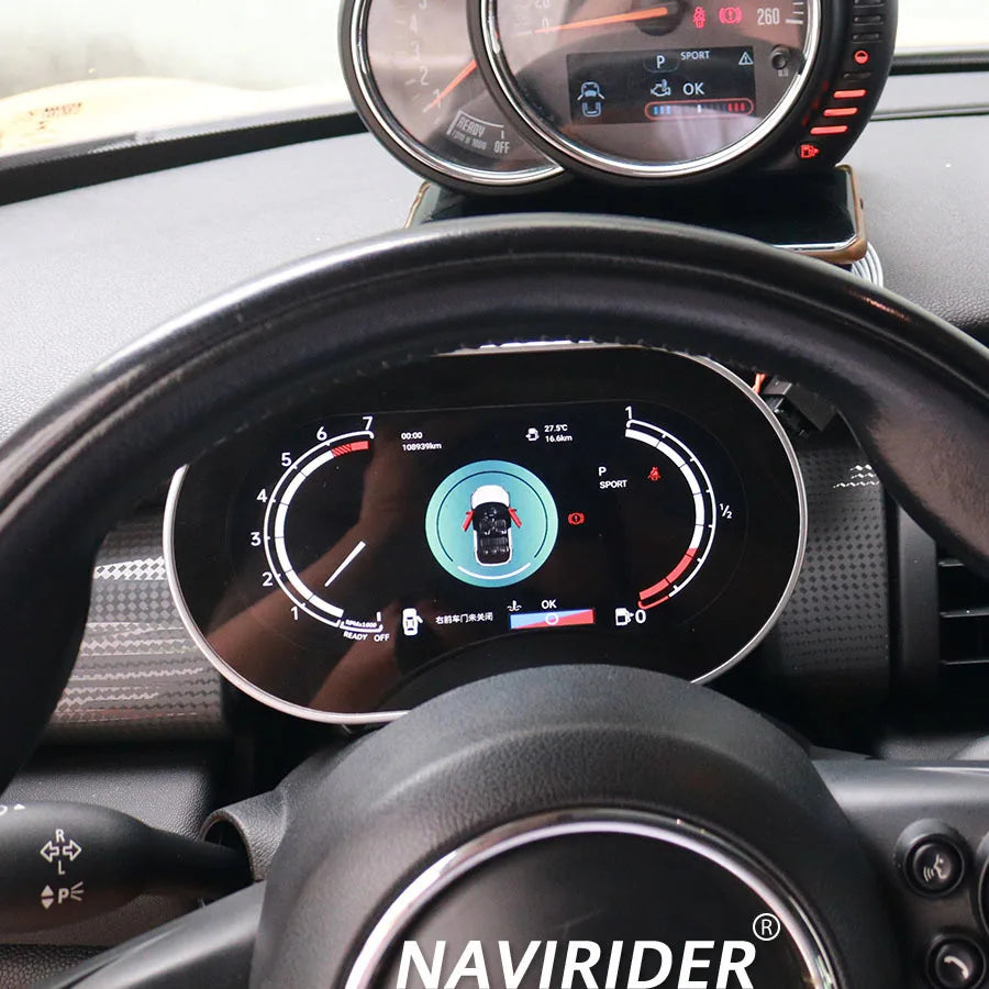 Cluster For NEW MINI F55 F56 F54 NBT EVO 2015-2022 Car Head Up Display Digital Speedometer Auto Electronics Speeding New Car LCD