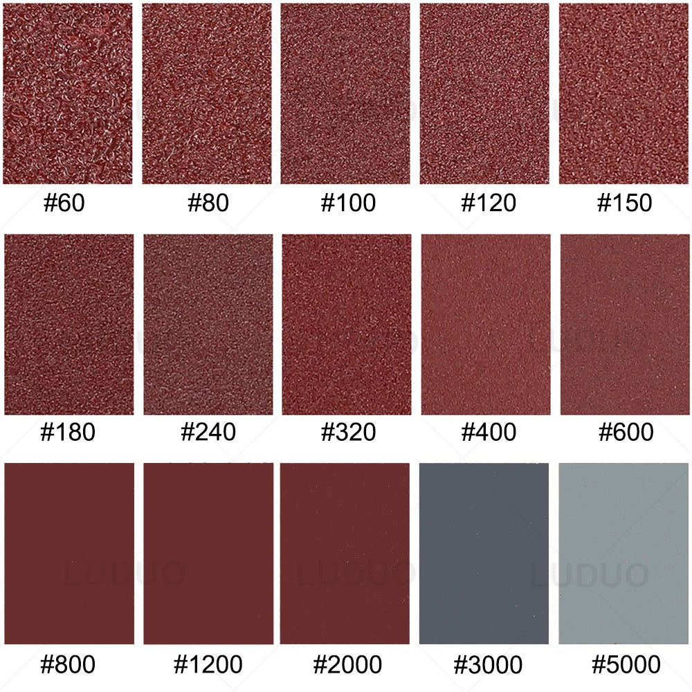 3/4/5/6inch Sanding Disc Round Sandpaper Sheet Set Sand paper Buffing Polishing Pad for Car Polish Sanding Paper