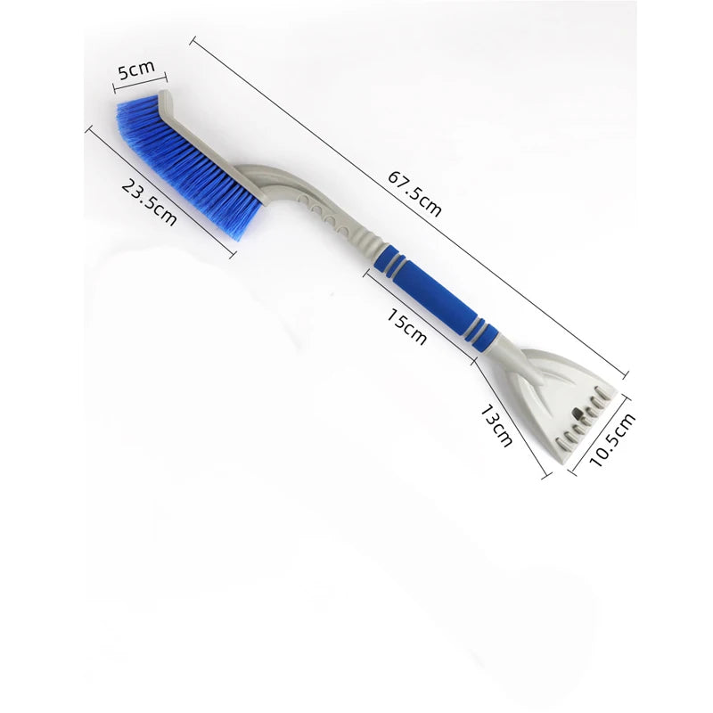 2 in 1 Multi-Functional Car Snow Removable Brush Winter Car Ice Shovel Extendable Ice Scraper Car Cleaning & Maintenance Tools