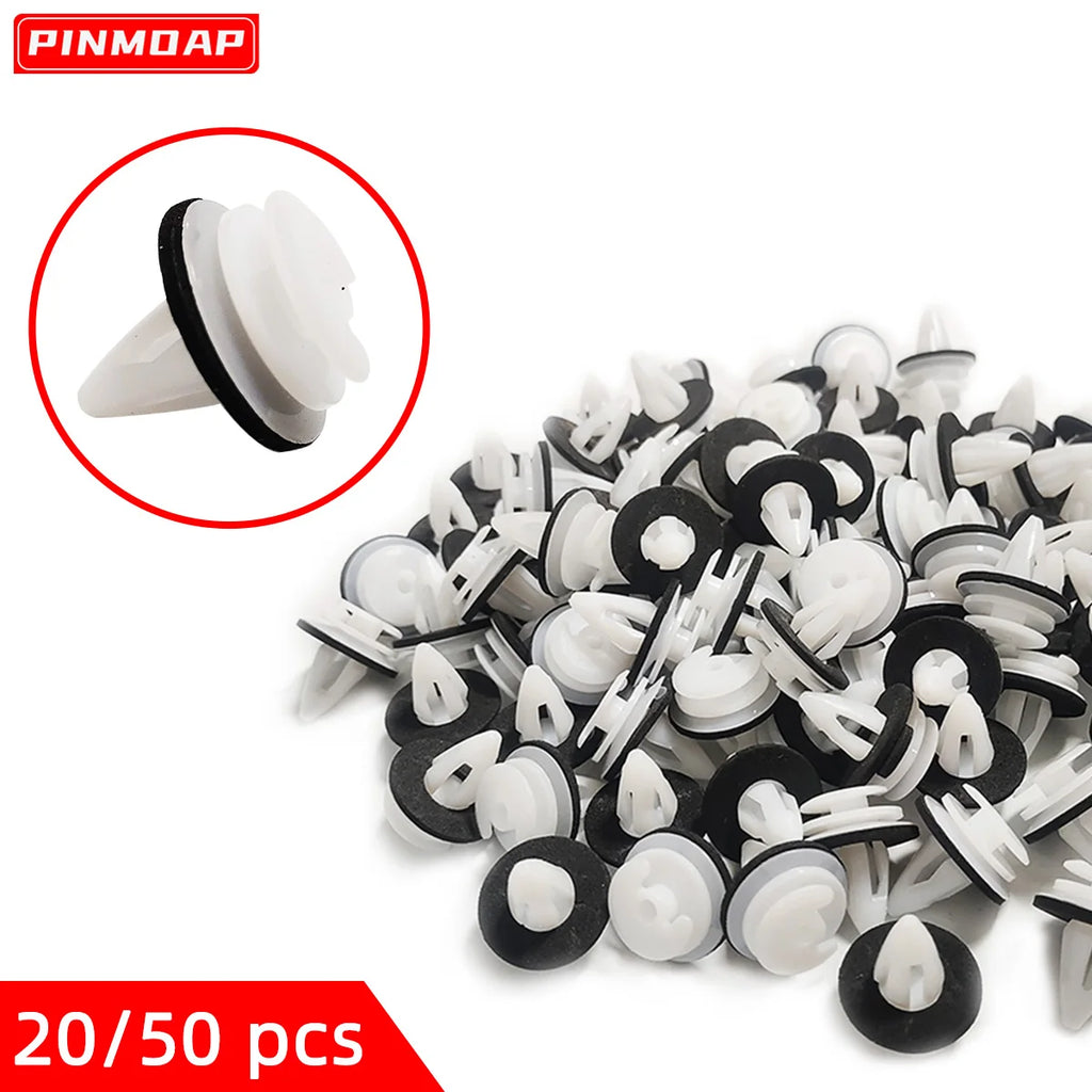 20/50Pcs Clips 9mm Hole Door Panel Clips Auto Fastener Clip for Peugeot 206 207 208 308 407 408 Accessories