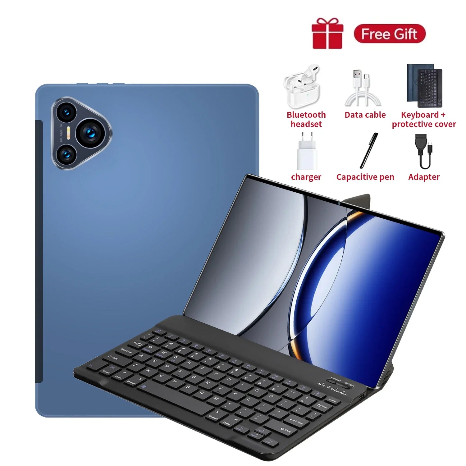 2025 Original New P70 Pro Tablet 10.36 inch Android 13 Snapdragon 8gen2 Global 16GB+1024GB 20000mah 5G Dual SIM WIFI HD