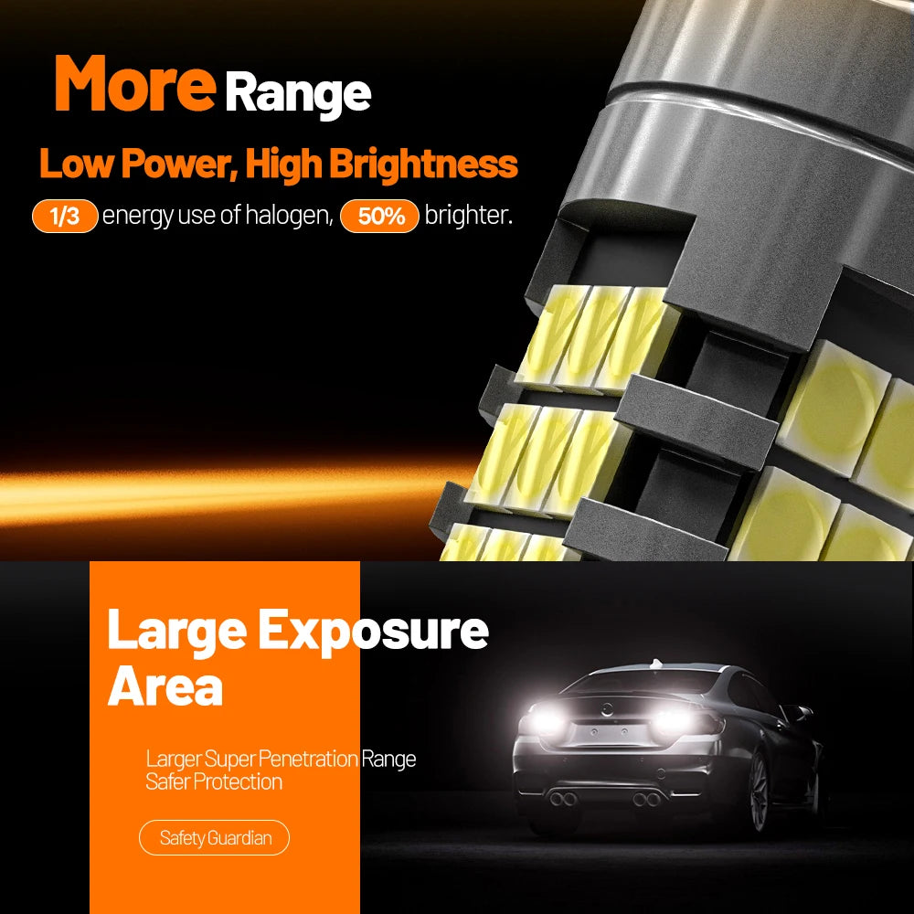 2pcs For Honda Odyssey 2005-2019 LED Reverse Light Backup Lamp 2007 2008 2010 2011 2012 2013 2014 2015 2016 Canbus Accessories