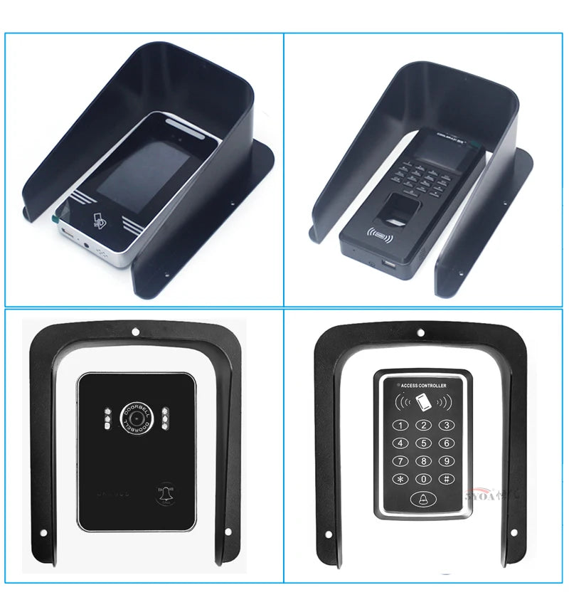 5YOA Outdoor Weatherproof Cover Waterproof Dustproof Sun Protection Shield Universal for RFID Keypad Fingerprint Access Control