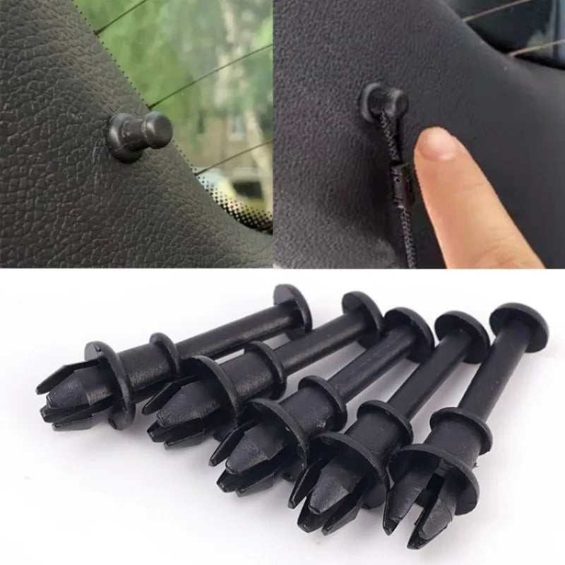 1-8pcs Boot Interior Cover Plate Strap String Clips Trunk Lanyard Fixing Clip For Seat Mii Toledo III IV Altea Arona Ibiza Leon